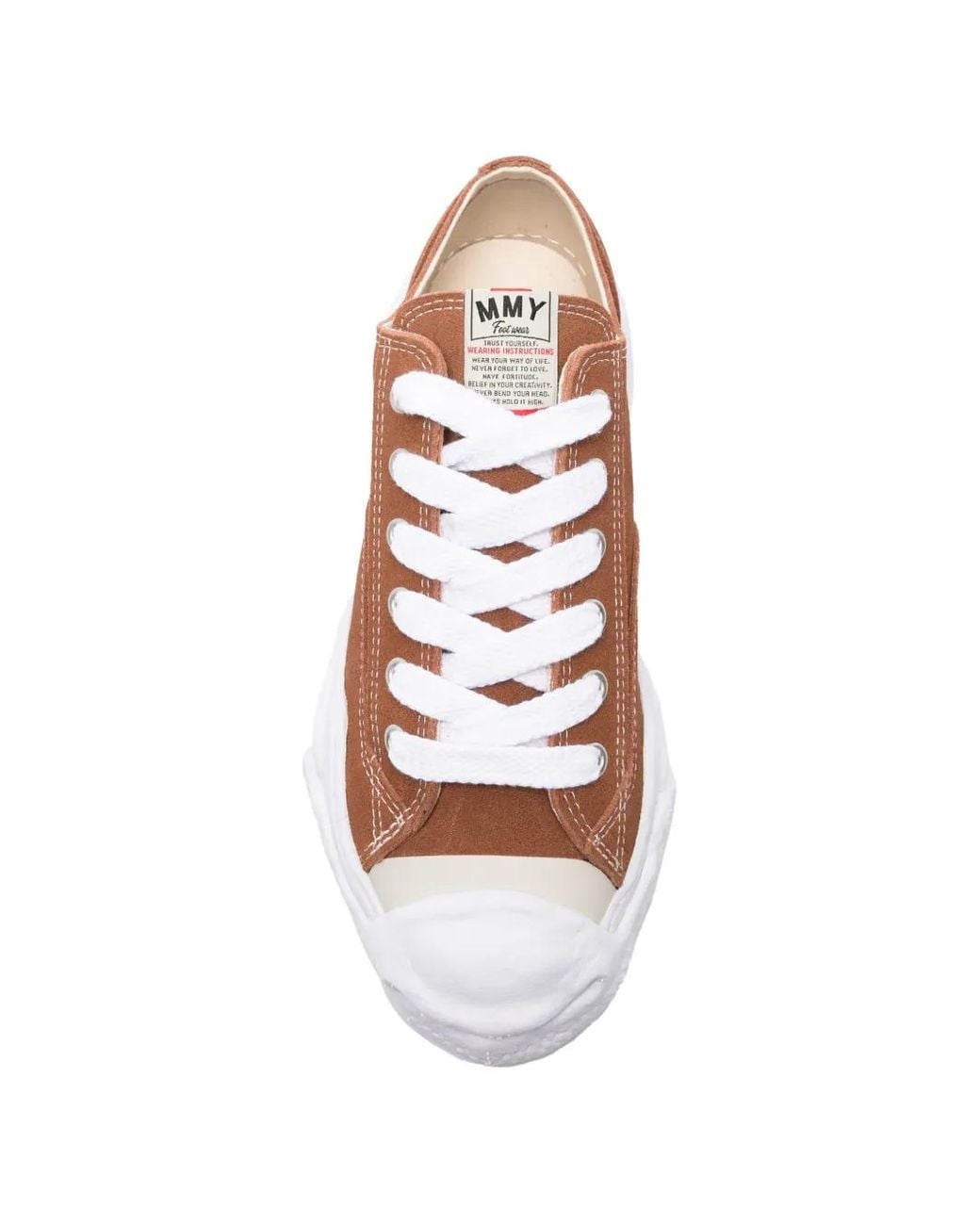 Maison Mihara Yasuhiro Brown Hank Og Sole Suede Low-Top Sneakers for men