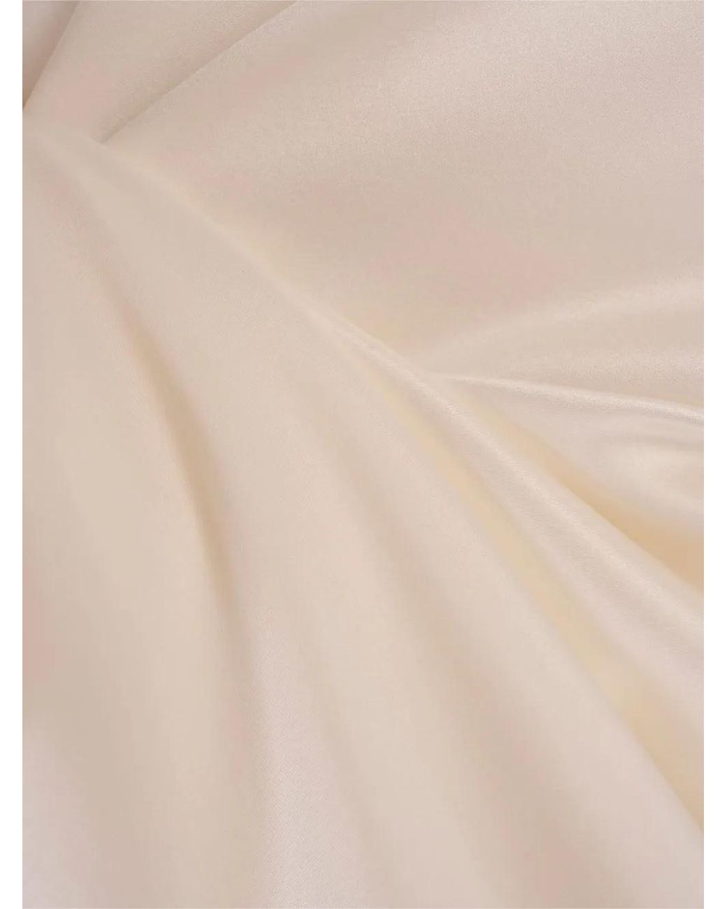 Ermanno Scervino White Neck Bow Satin Shirt