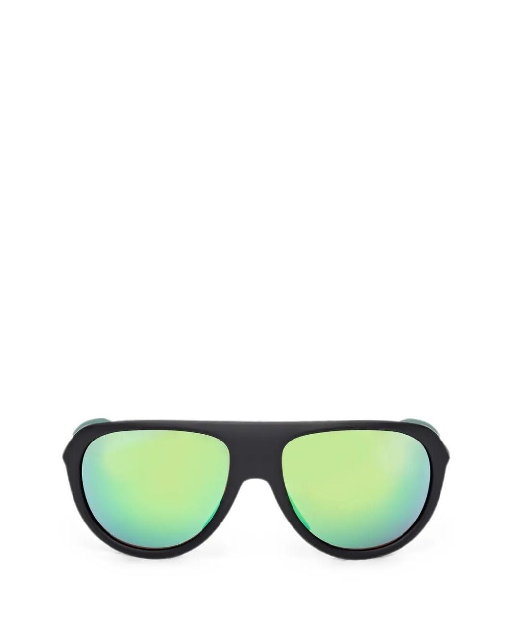 Adidas Green Pilot-Frame Sunglasses