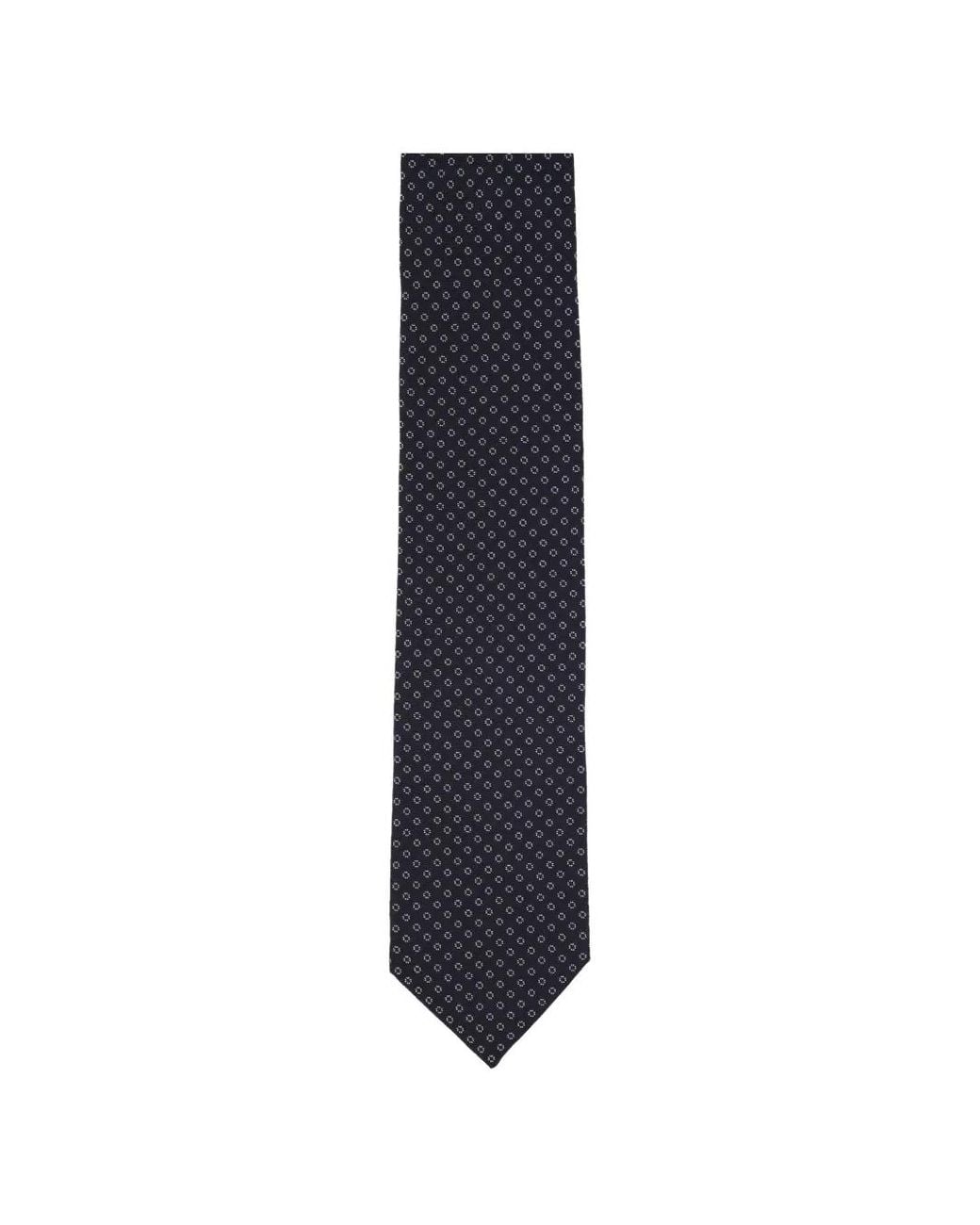 Barba Napoli Blue Dotted Tie for men