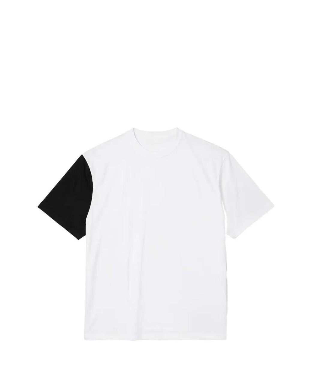 Tombolini White T-Shirt À Design Colour Block for men