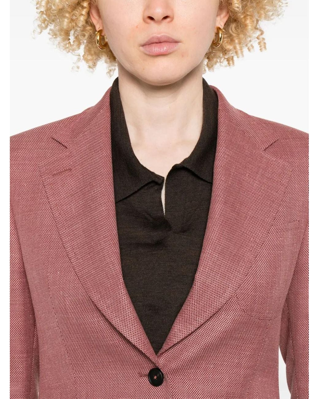 Tagliatore Pink Debra Blazer