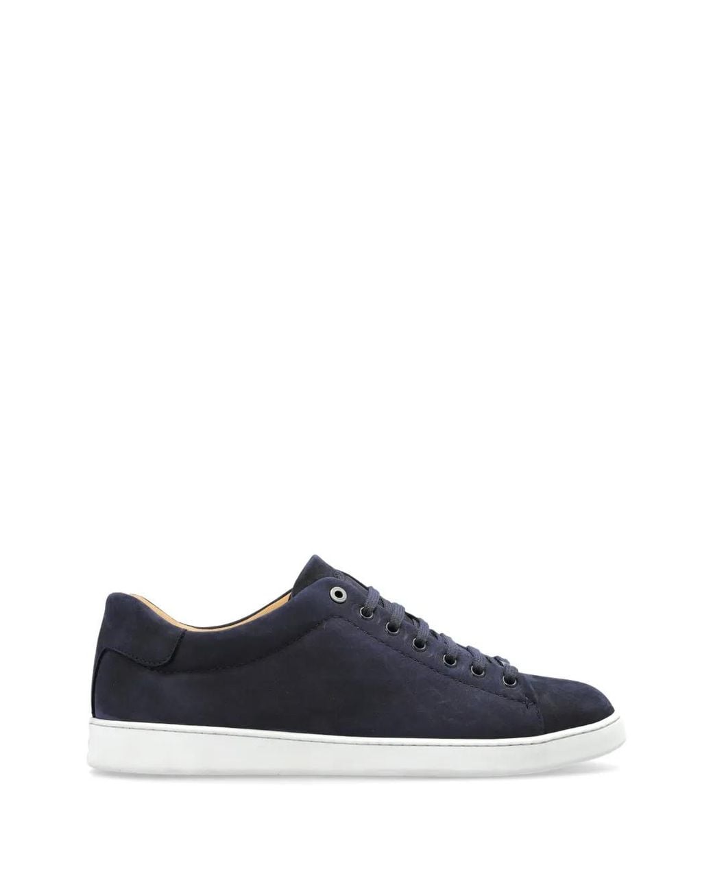 Brioni Blue Suede Sports Shoes for men