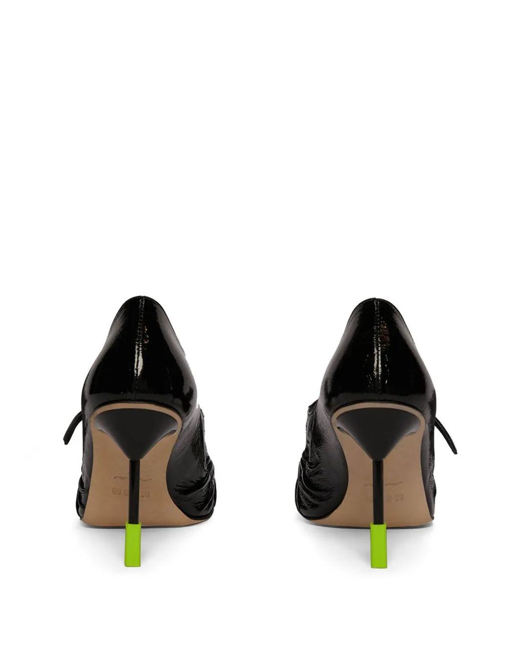 MSGM Black 90Mm Iconic Heel Pumps