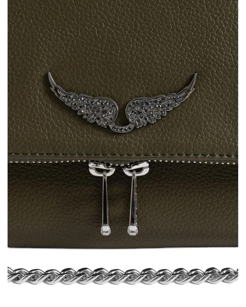 Zadig & Voltaire Gray Rocky Ii Bag