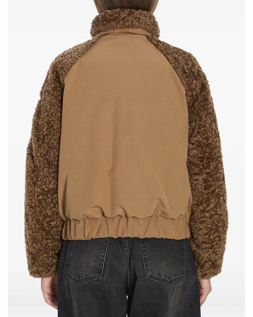 Moncler Brown Coligny Teddy Jacket