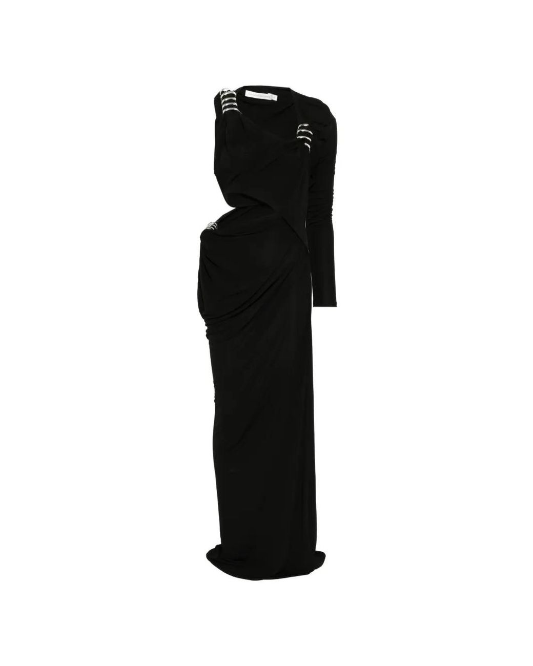 Christopher Esber Black Torso Maxi Dress