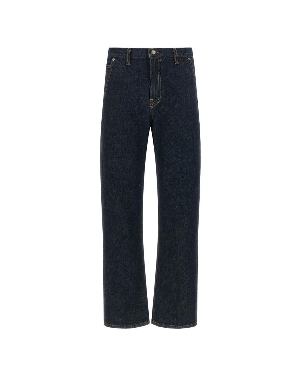 Khaite Blue Rossi Straight-Leg Jeans