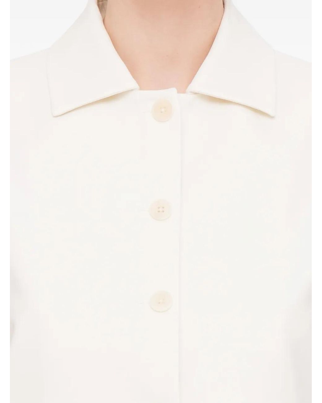 MEDEA Cropped Jack in het White