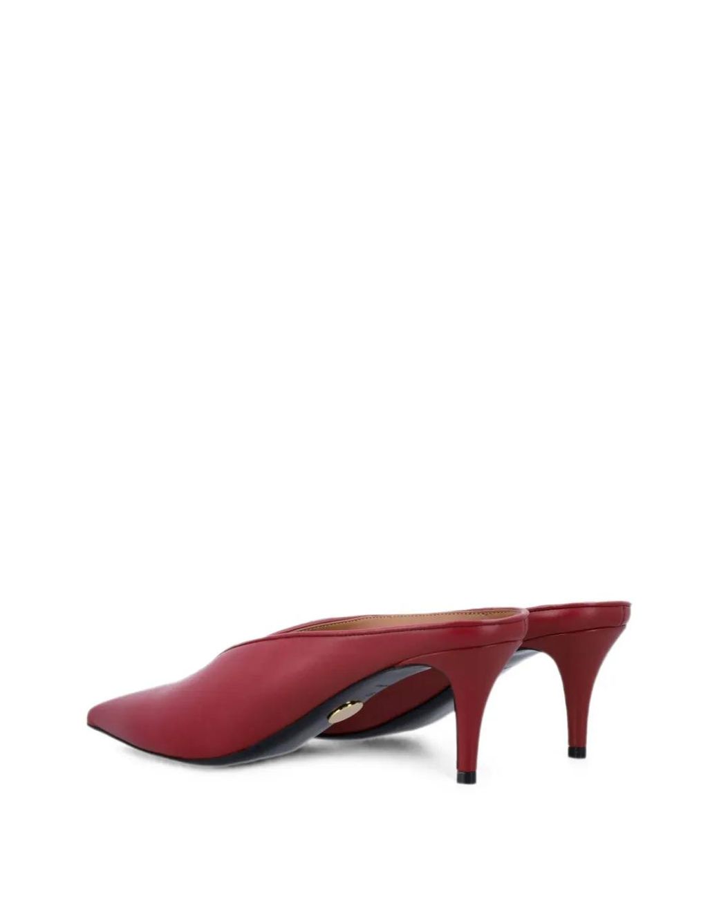 Stella McCartney Pink Pointed-Toe V-Cut Mules