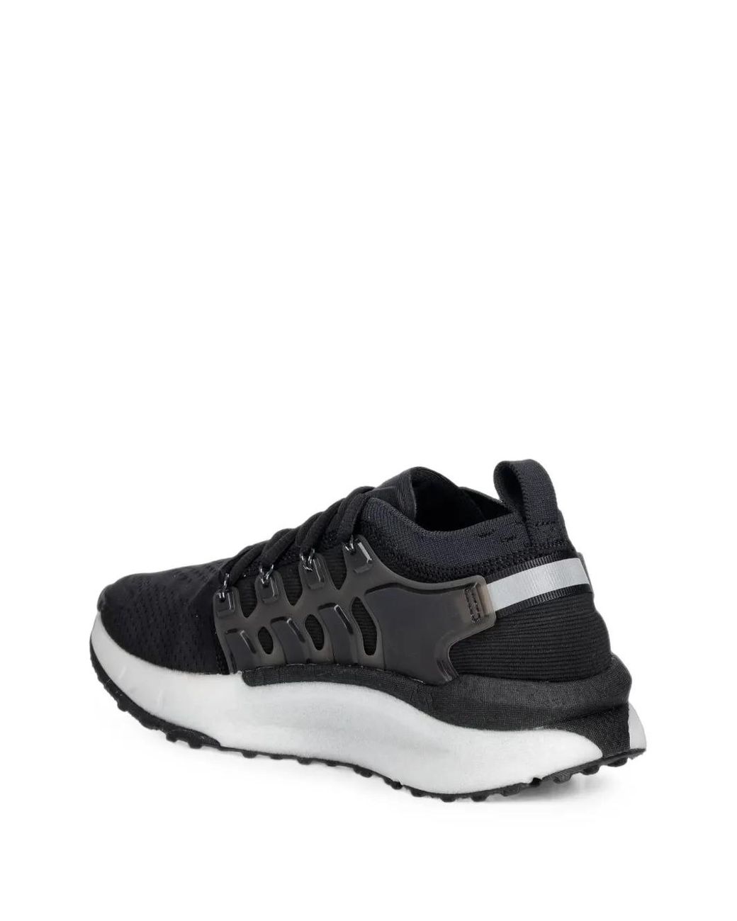 Under Armour Black Phantom X Cage-Detail Panelled Low-Top Performance Sneakers