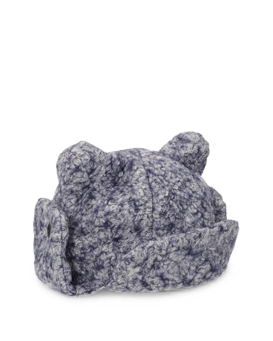 Henrik Vibskov Gray Frog Textured Hat