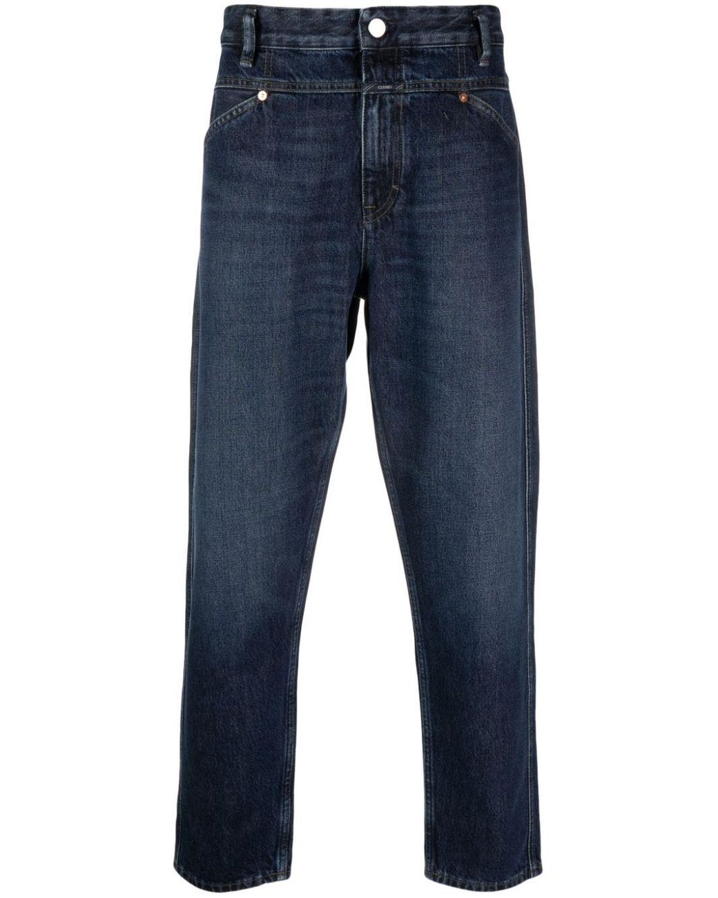 Closed X-lent Mid-rise Tapered Jeans in Blue for Men | Lyst