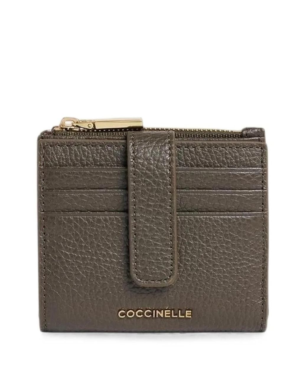 Coccinelle Gray Medium Metallic Wallet