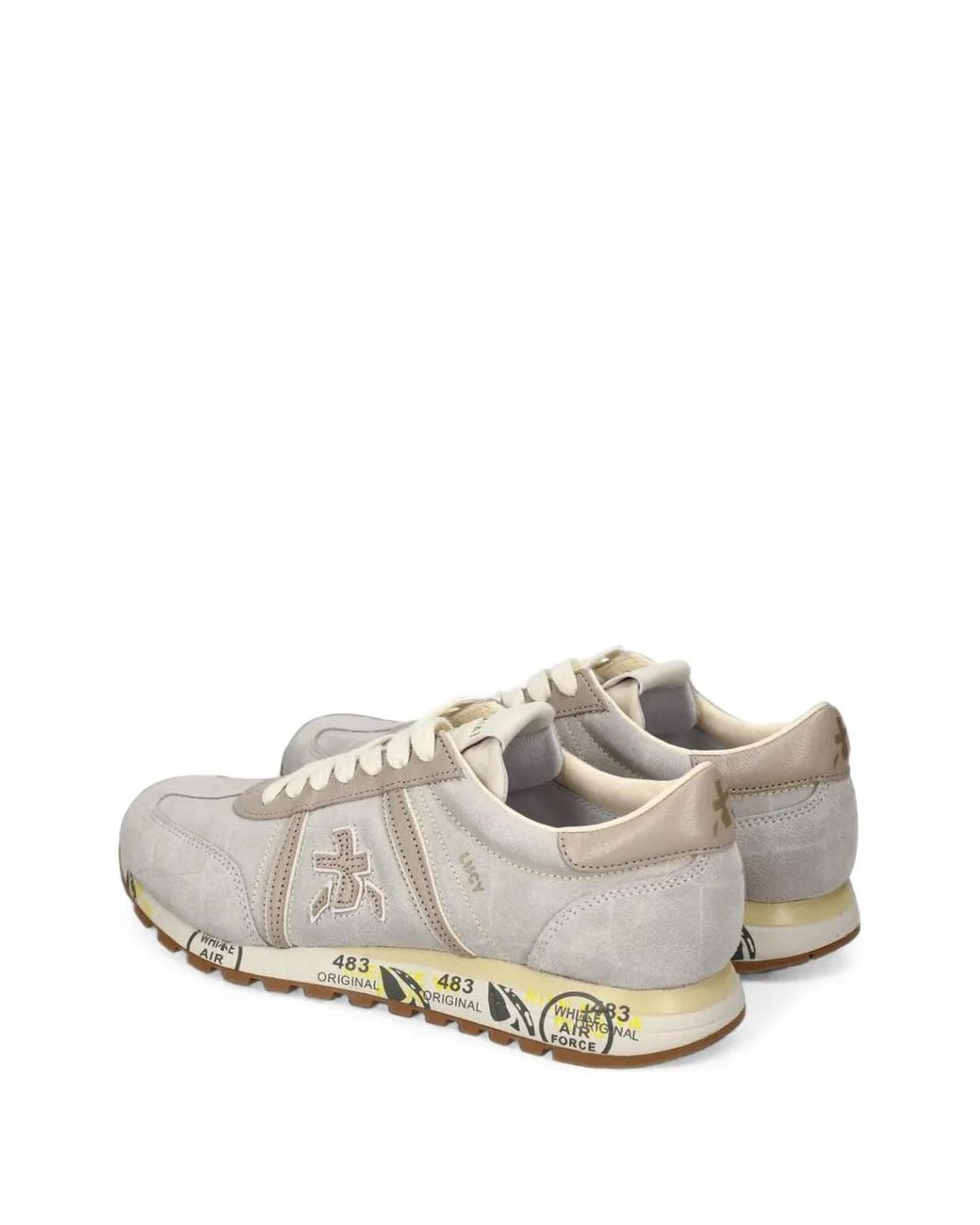 Premiata White Lucy Sneakers