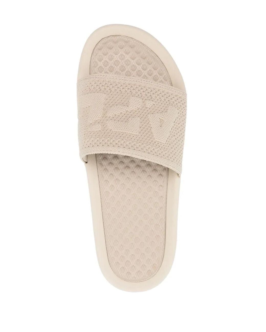 Athletic Propulsion Labs Natural Logo-Embossed Techloom Slides