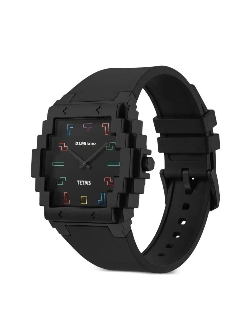 D1 Milano Black X Tetris 40Mm Watch for men