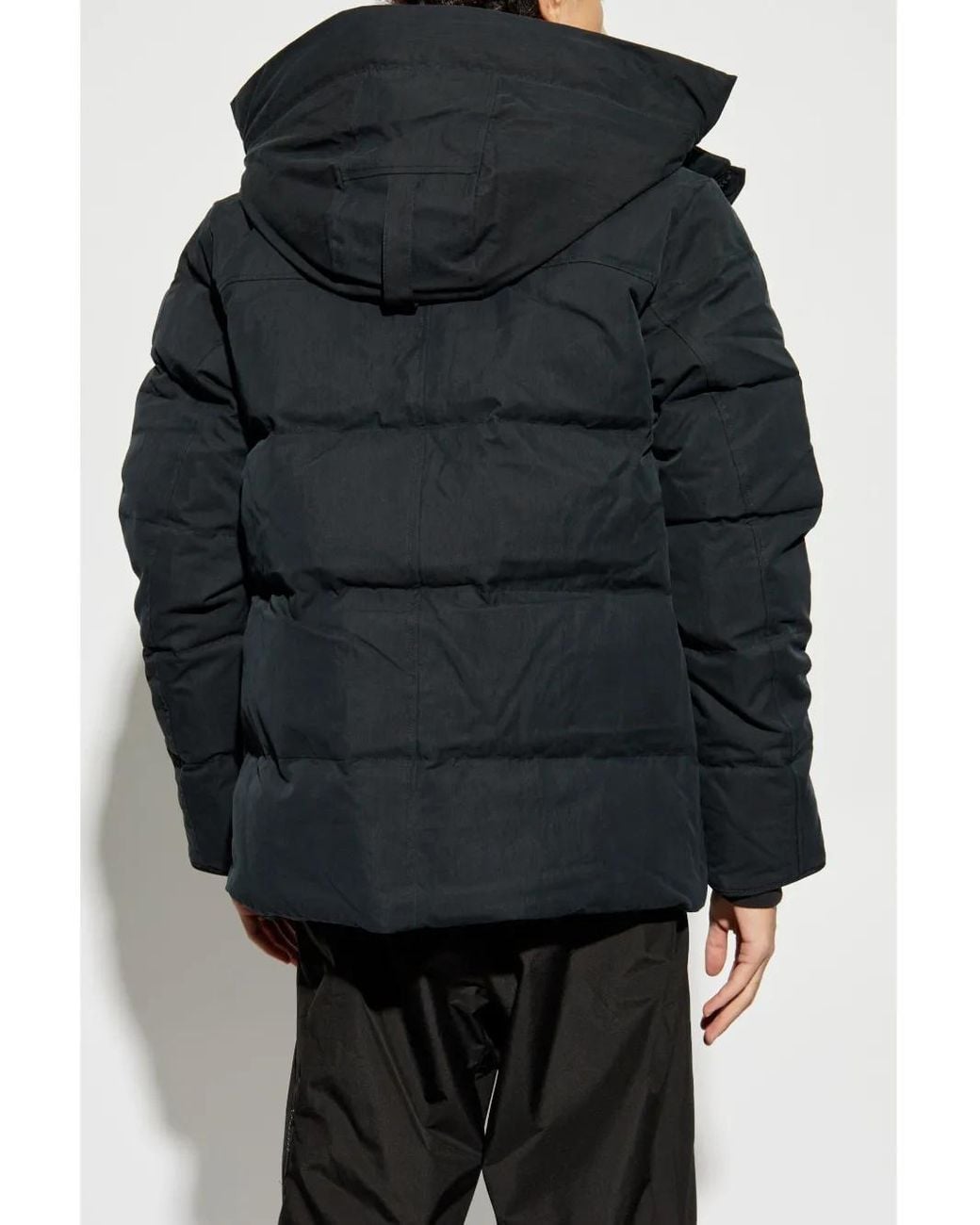 Canada Goose Black Wyndham Parka for men
