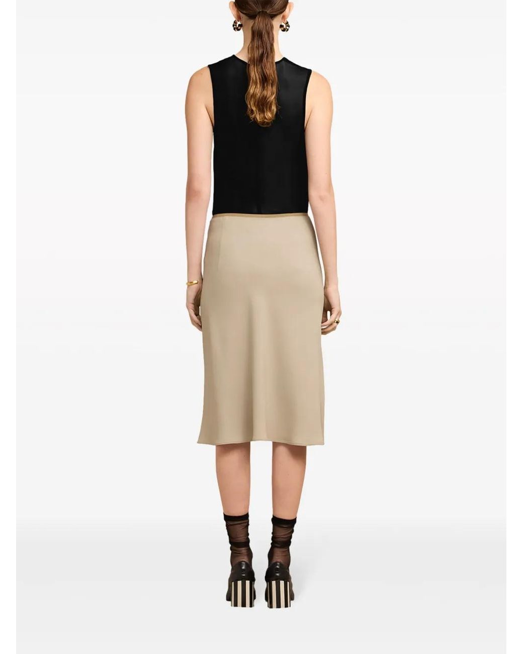 Top Semi Trasparente di AMI in Black