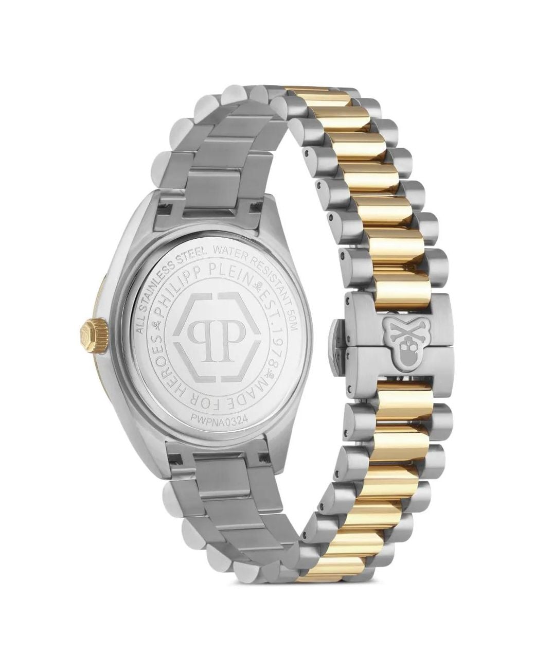 Philipp Plein Metallic Montre Date Superlative Gent 42 Mm for men