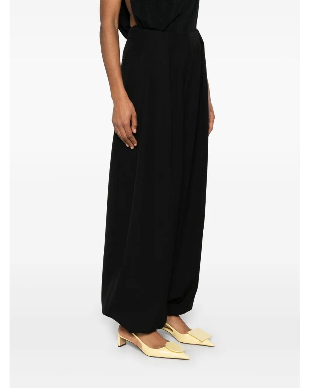 Jacquemus Black Chic Tailored Trousers For