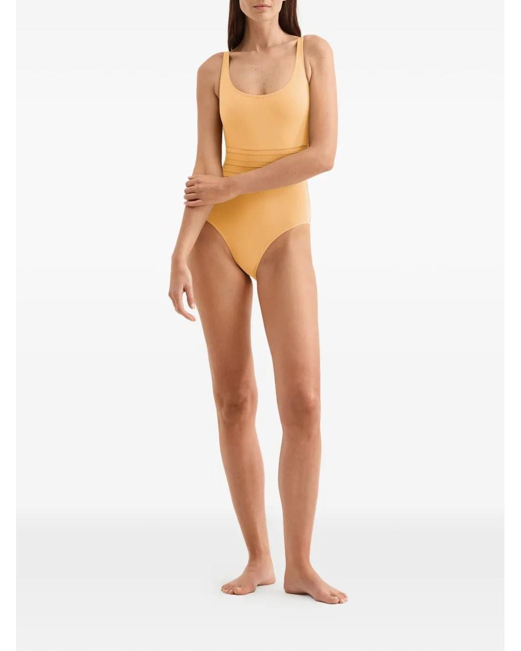 Eres Yellow Asia Tank Swimsuit