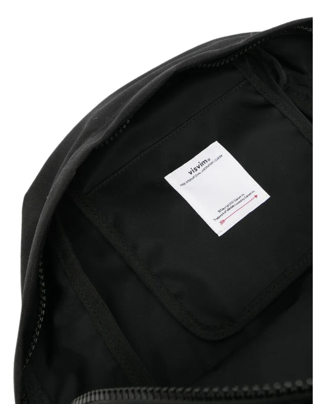 Visvim Black Sac À Dos À Patch Logo for men