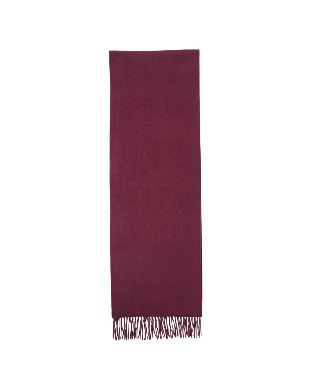 Bufanda Con Borde Con Flecos Mulberry de color Purple