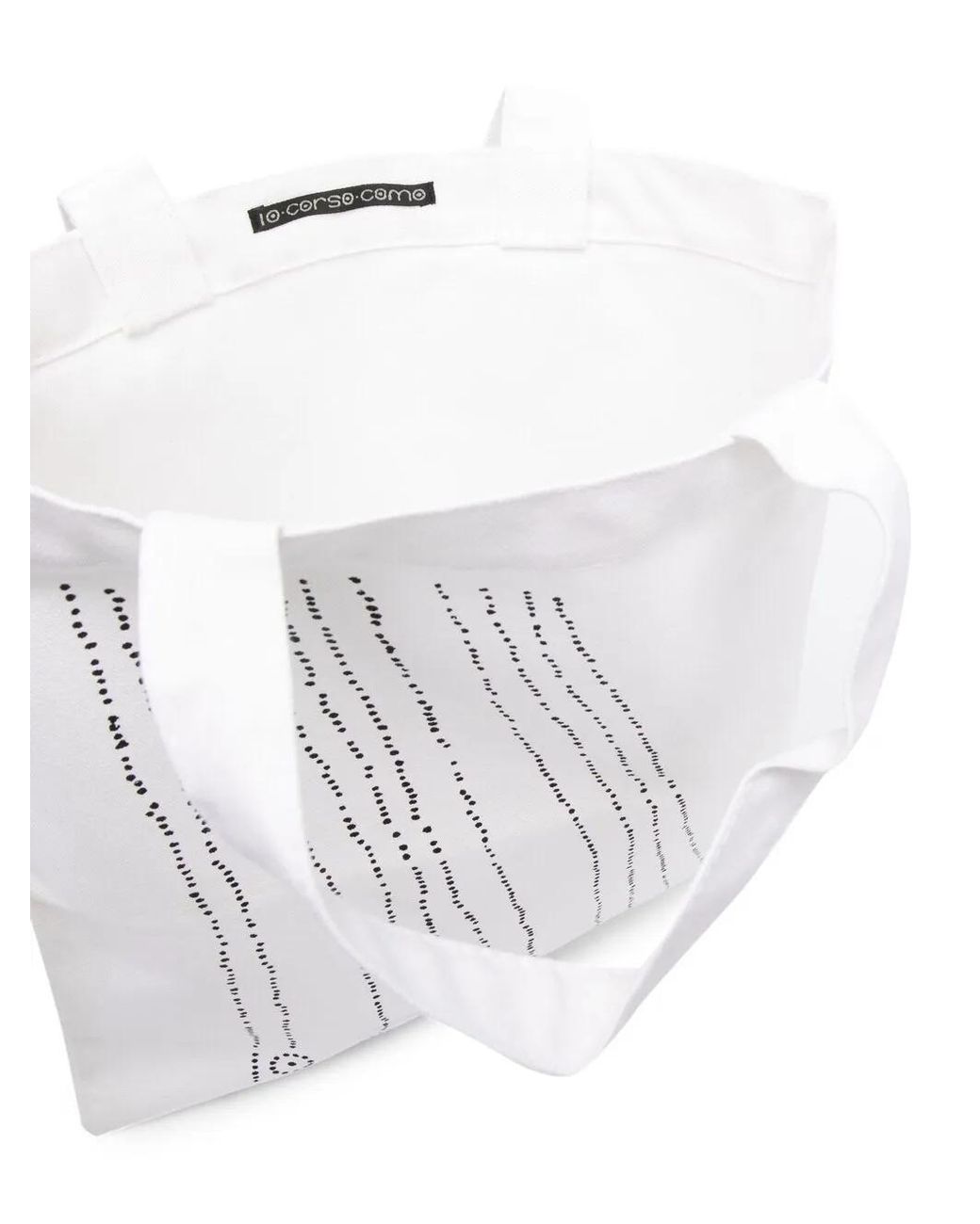 10 Corso Como Canvas Shopper in het White