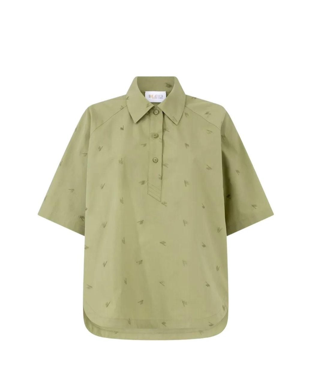 The Attico Blouse in het Green