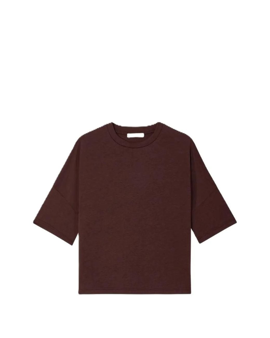 Sessun Purple Dorel Dropped-Shoulder T-Shirt