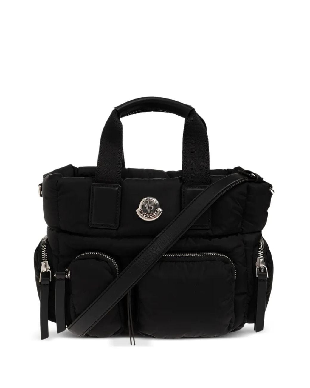 Moncler Black Caradoc Multi-Pocket Tote Bag