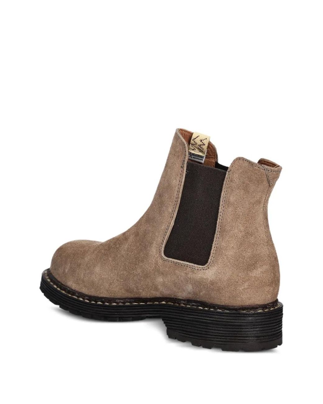 Visvim Brown Suede Chelsea Boots for men