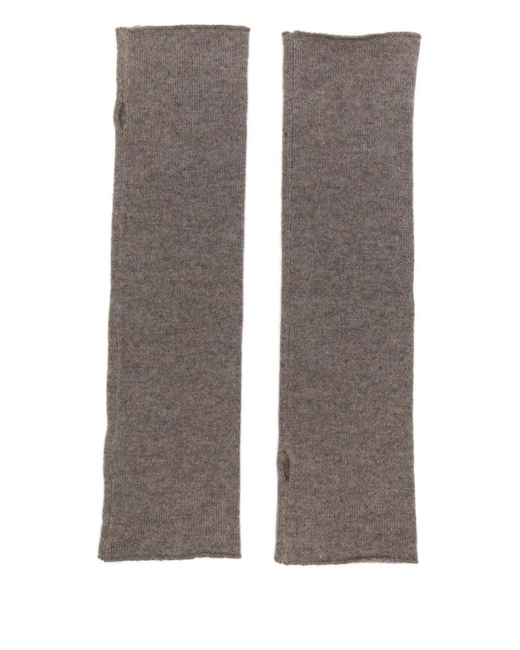 Lisa Yang Gray Fingerless Gloves