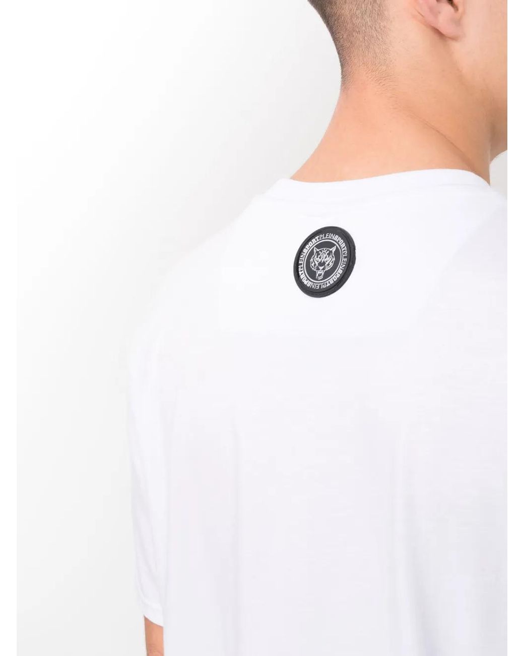 Philipp Plein White Tiger Crest Edition T-Shirt for men
