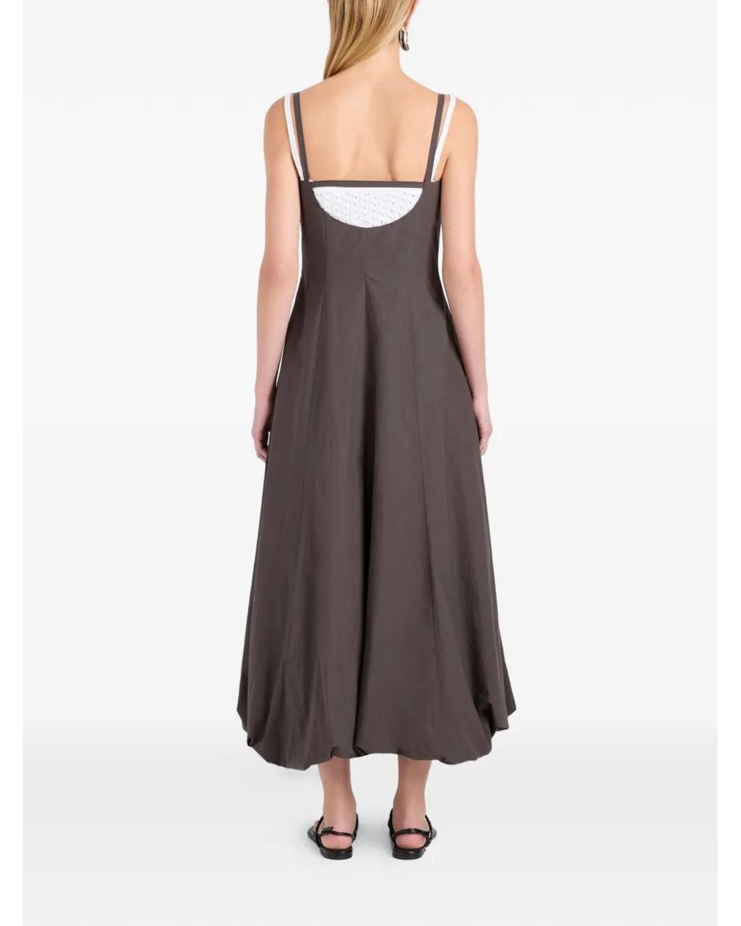 Proenza Schouler Brown Ella Dress