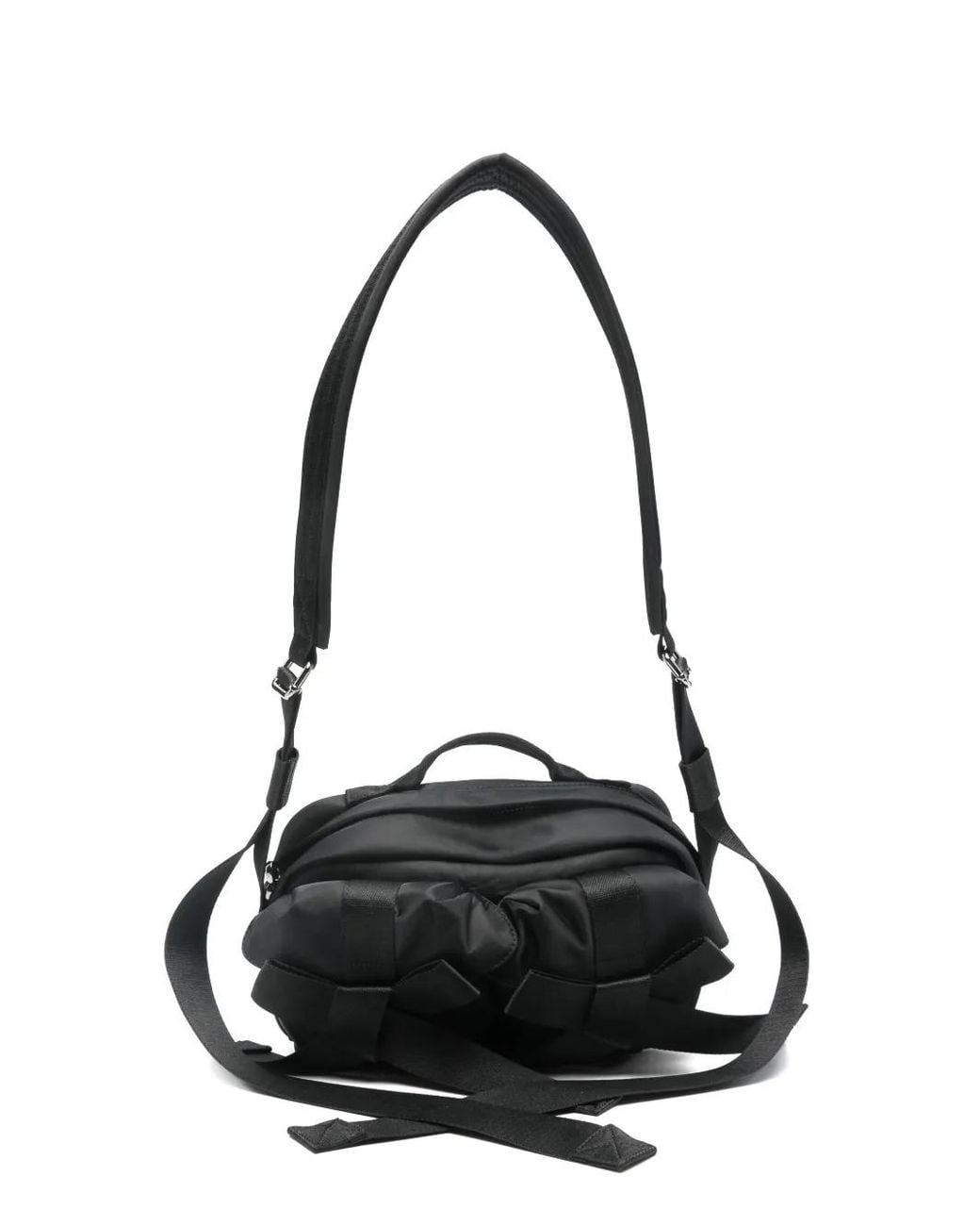 Simone Rocha Black "Classic Bow" Crossbody Bag