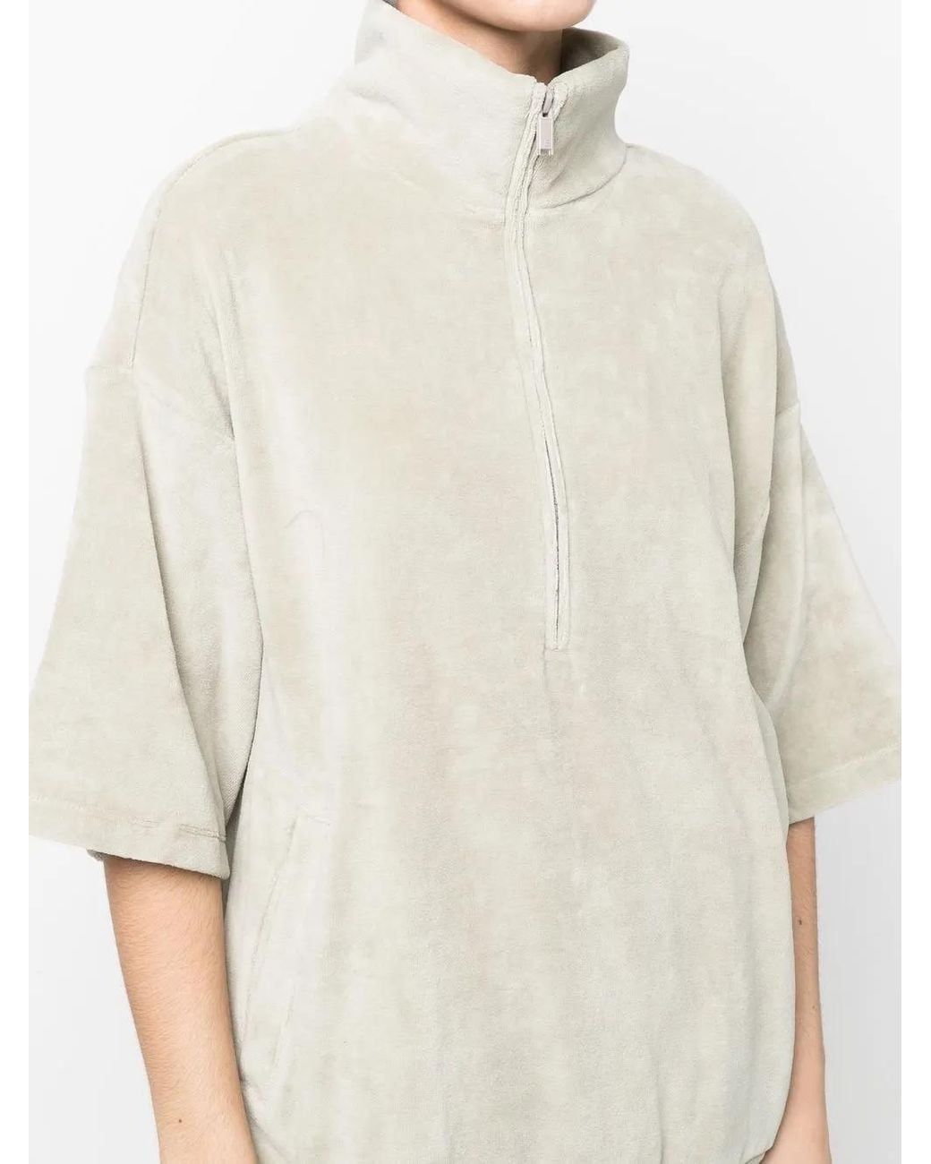 Fear Of God Natural Short Sleeve Sweatshirt