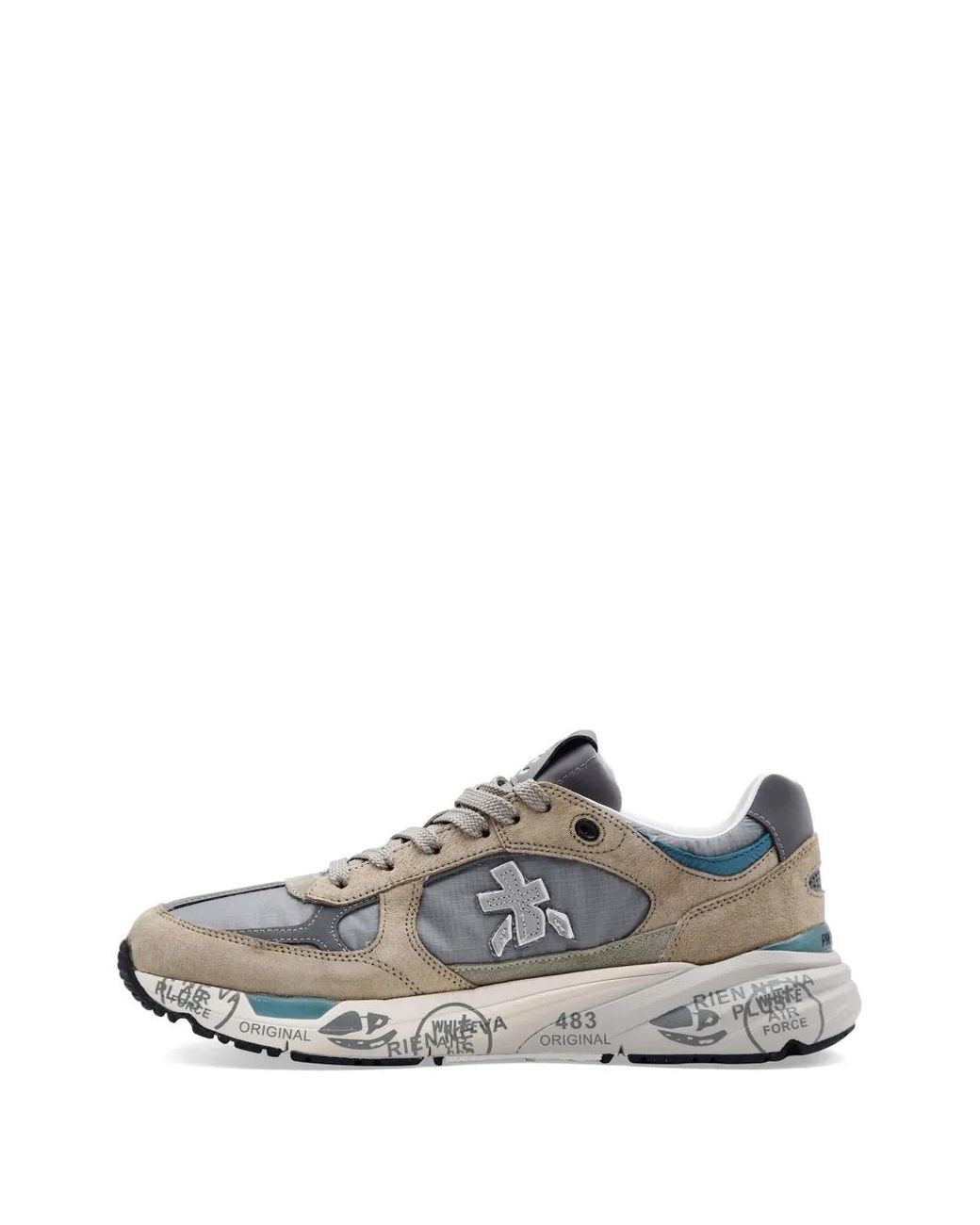 Premiata White Mase25 Sneakers for men