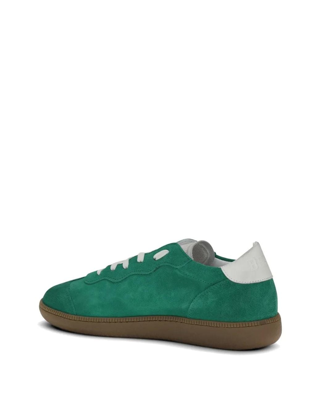 Be980 Green Harvard 1 Logo-Patch Sneakers