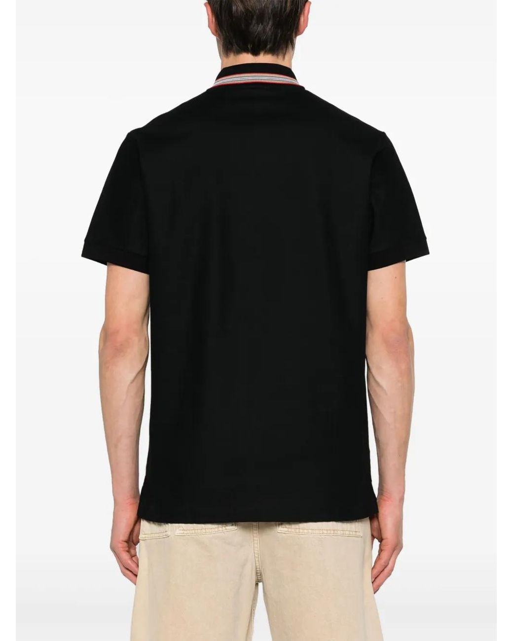 Burberry Black T-Shirts And Polos for men