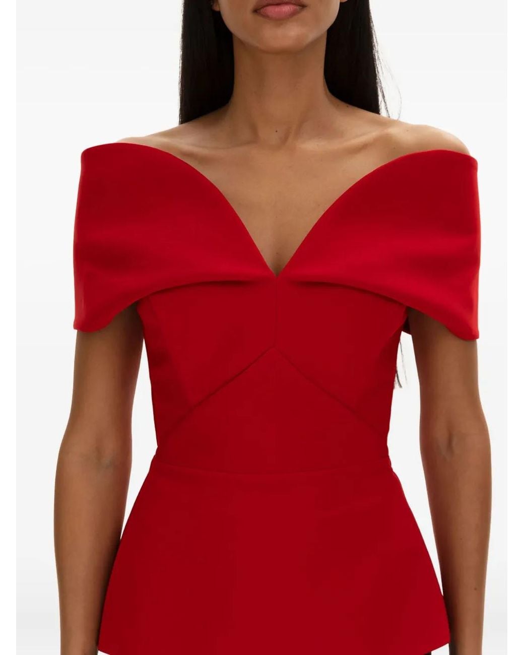 MOOS STUDIO Red Sleeveless Top