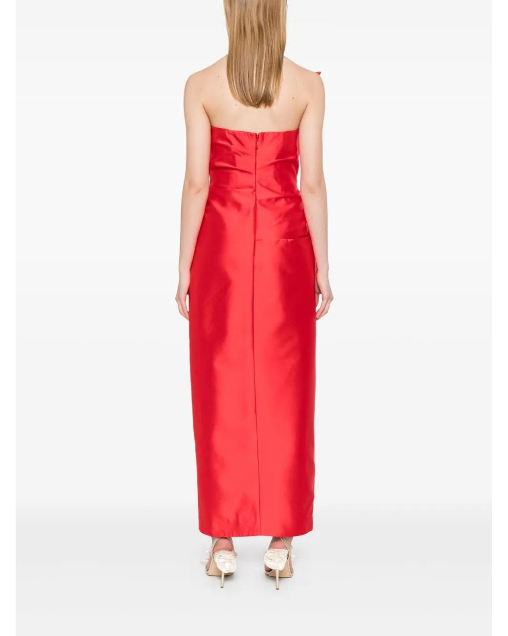 Rachel Gilbert Anders Maxi-Jurk in het Red