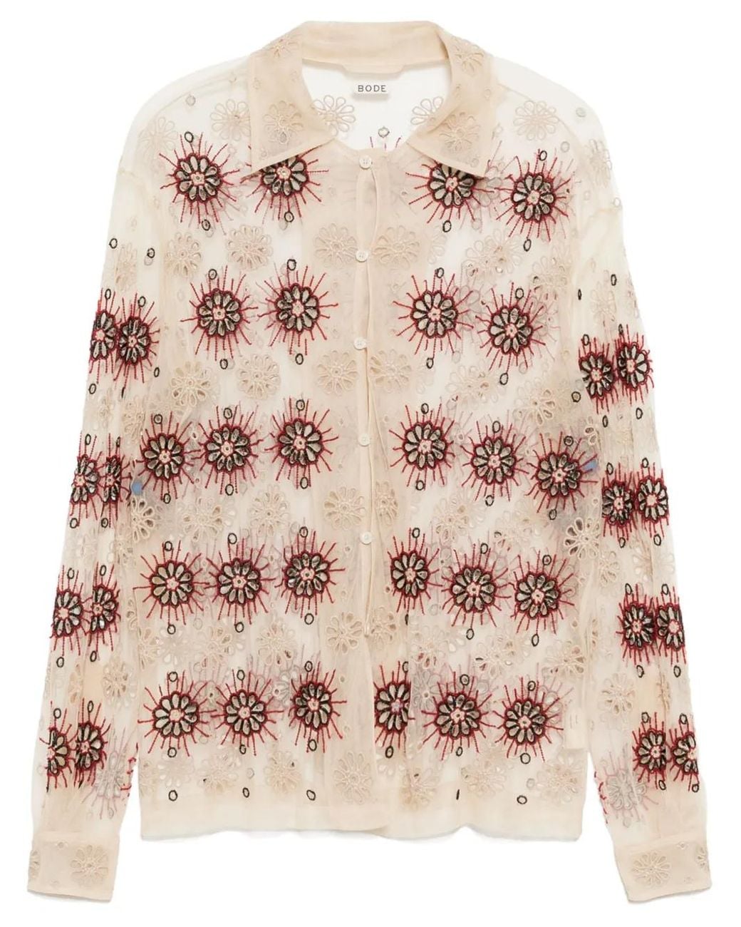 Bode Pink Solarium Shirt for men