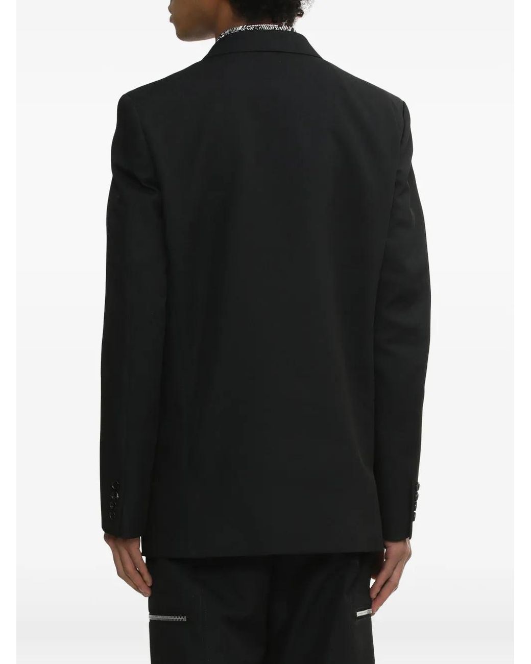 Comme des Garçons Black Zip-Detailing Blazer for men