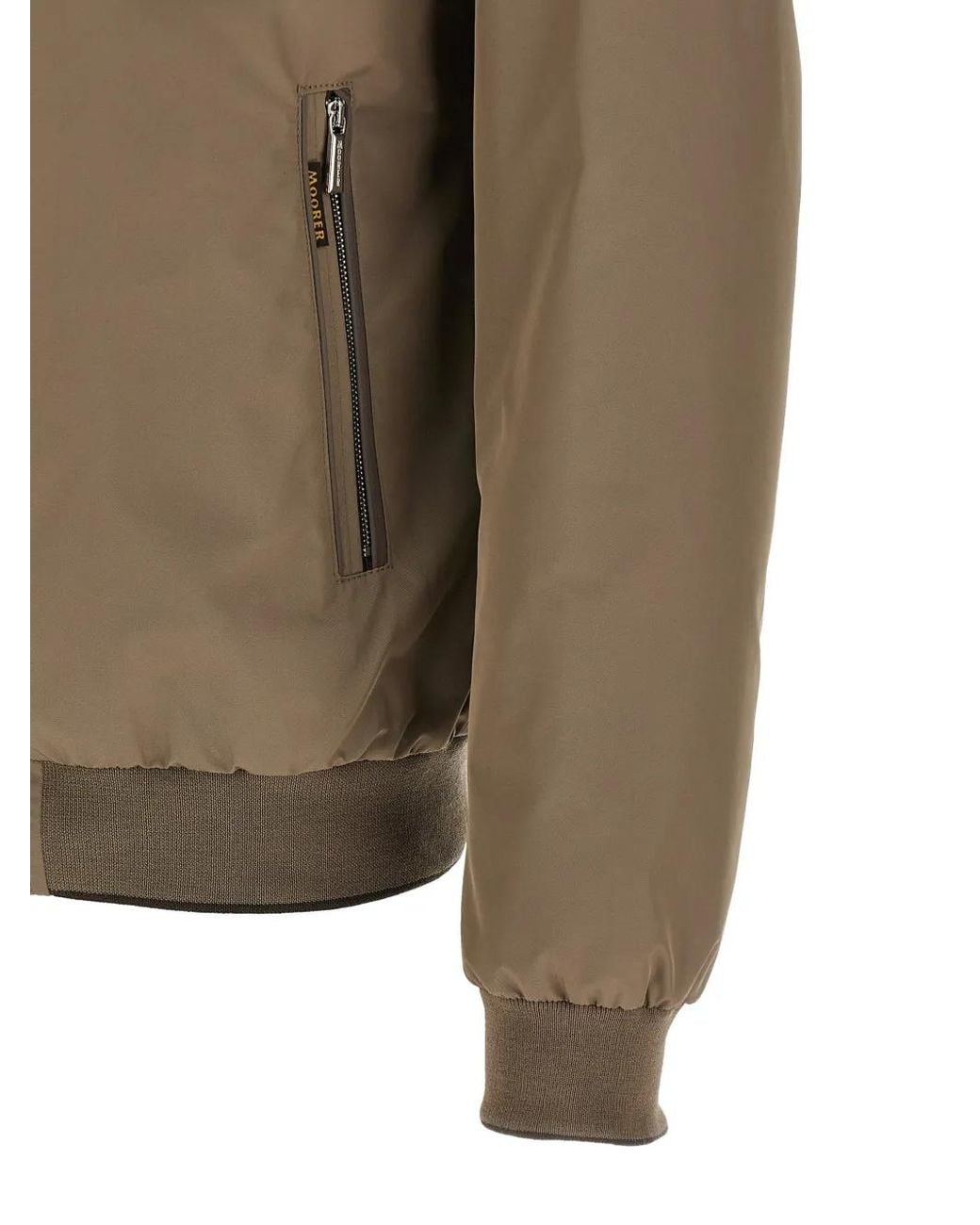 Moorer Green Veste Bomber Manetti-Wk for men