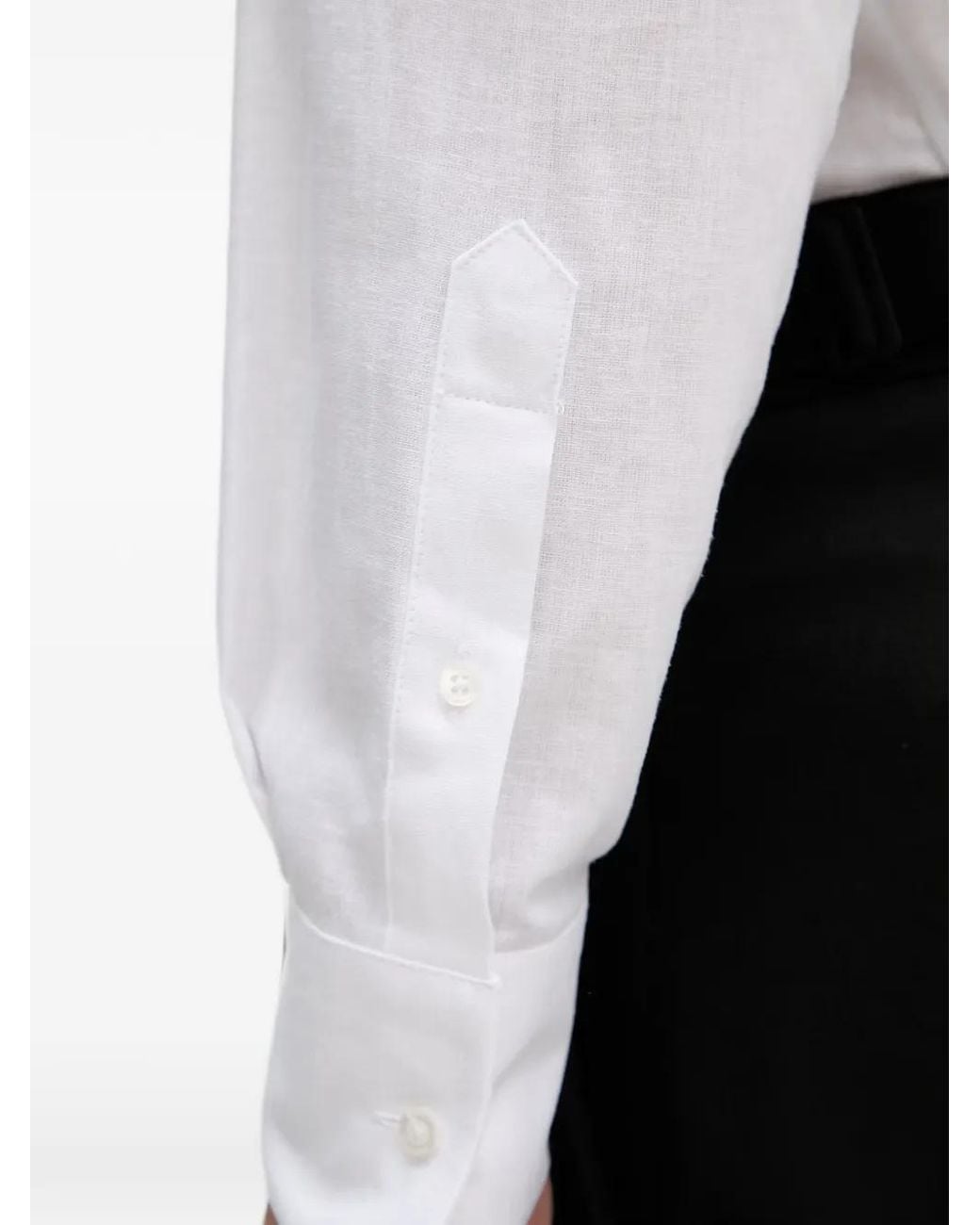 Karl Lagerfeld Button-Down Overhemd in het White voor heren