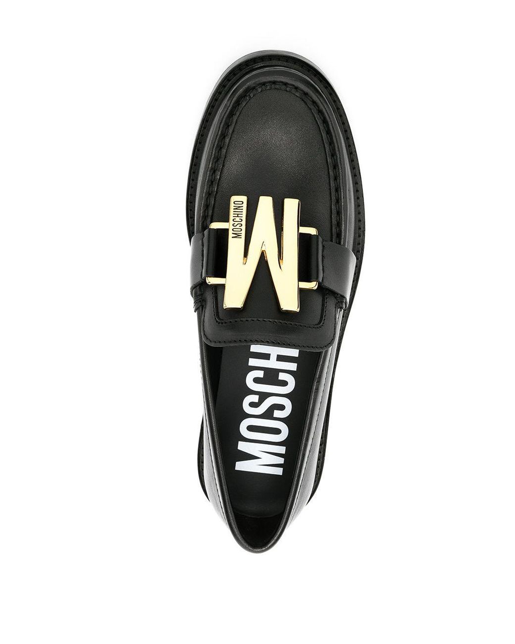 moschino loafers