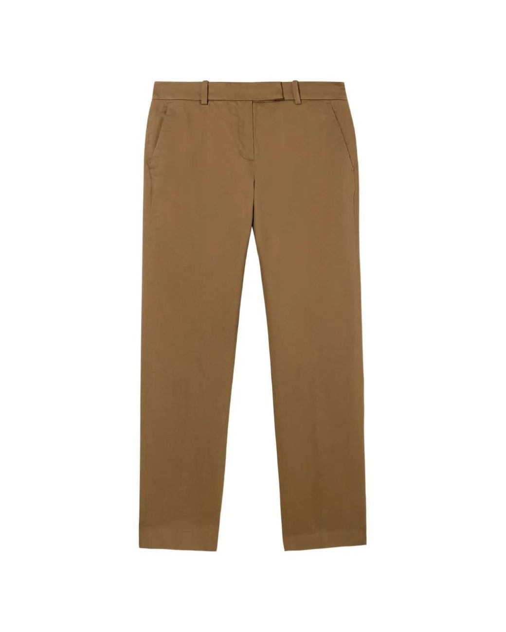 Brooks Brothers Natural Cotton Chino Trousers