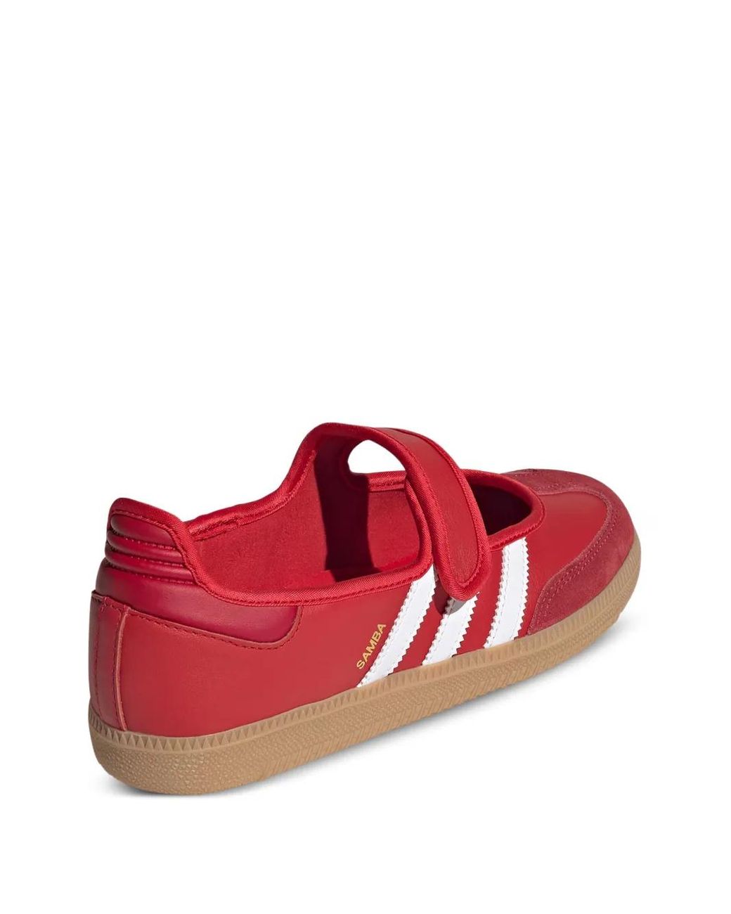 Adidas Red Samba Jane Shoes